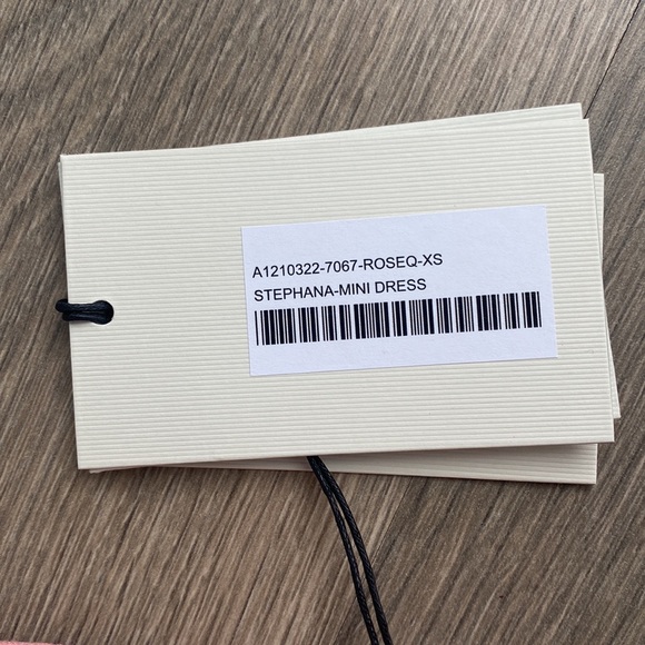 NWT Alexis Stephana Mini Dress in Rose - XS - Picture 7 of 7